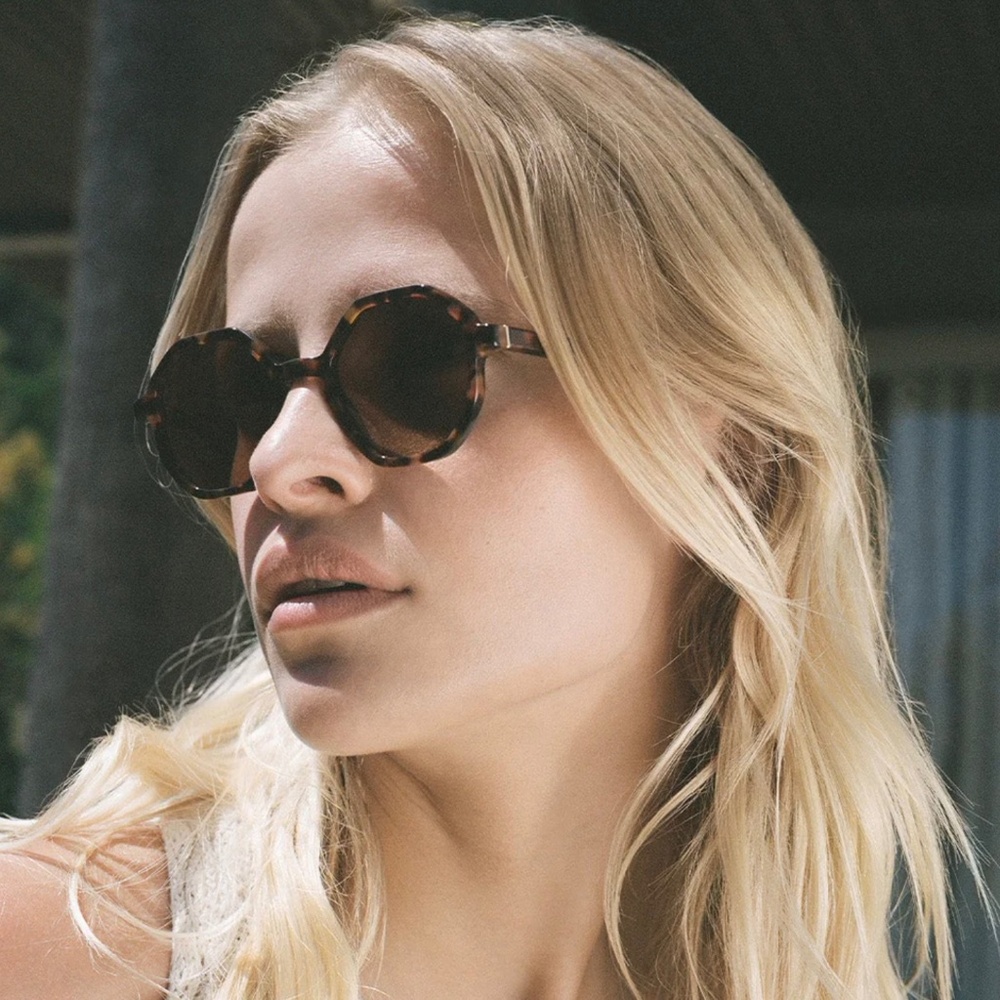 Jimmy Fairly Hexagon Sunglasses